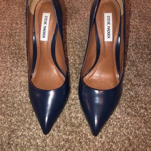 Navy Blue Steve Madden pumps